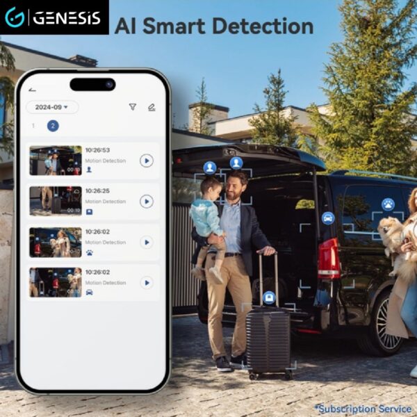 [FREE Installation] GENESIS WD14 Outdoor Wifi Video Doorbell Camera (Dual Camera) - Image 6