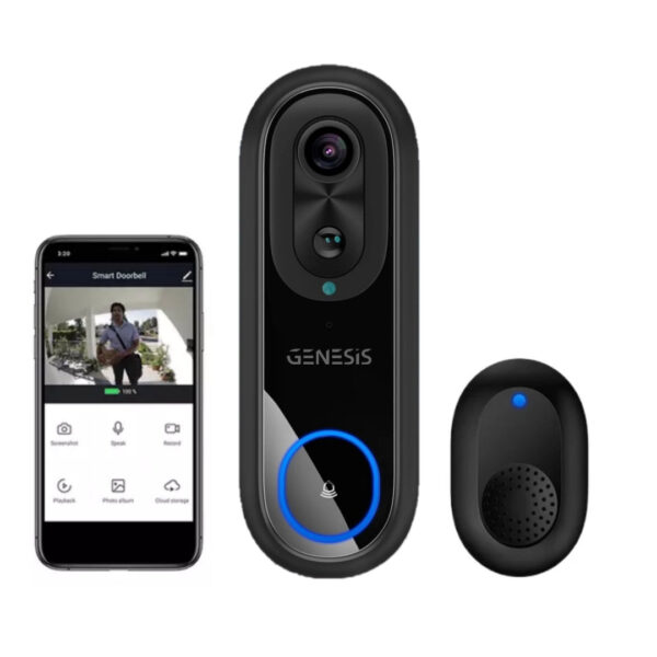 [FREE Installation] GENESIS WD13 Outdoor Wifi Video Doorbell Camera (Dual Band - Support 2.4G/5G Network) - Image 9