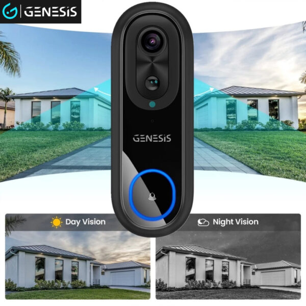 [FREE Installation] GENESIS WD13 Outdoor Wifi Video Doorbell Camera (Dual Band - Support 2.4G/5G Network) - Image 7