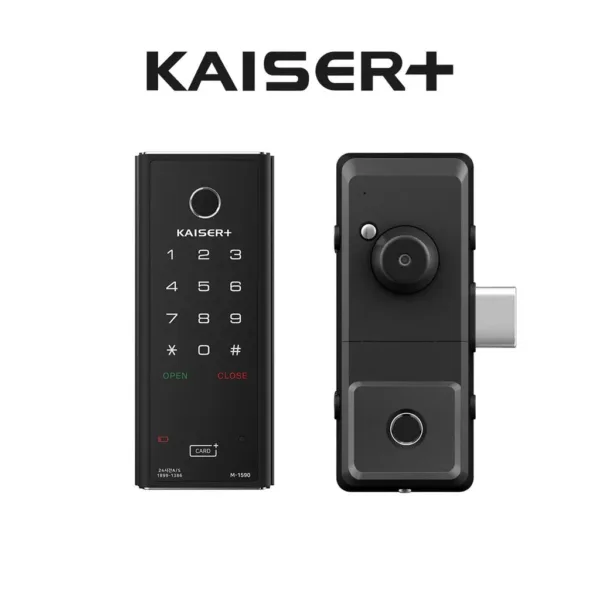 [FREE Installation] Kaiser+ M1593GNK Dual Fingerprint Grill Gate Lock - Image 5